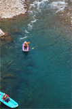 海部川のカヌーはアユ釣りの季節を避けて